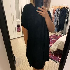 Oak and Fort Black Dress